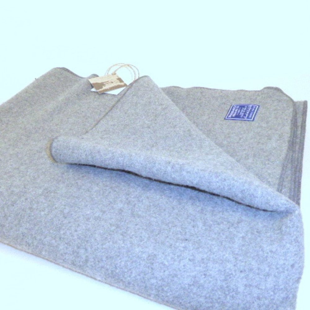 FARIBAULT Woolen Mills JIMMY KIMMEL blanket SWAG twin NWT monogram